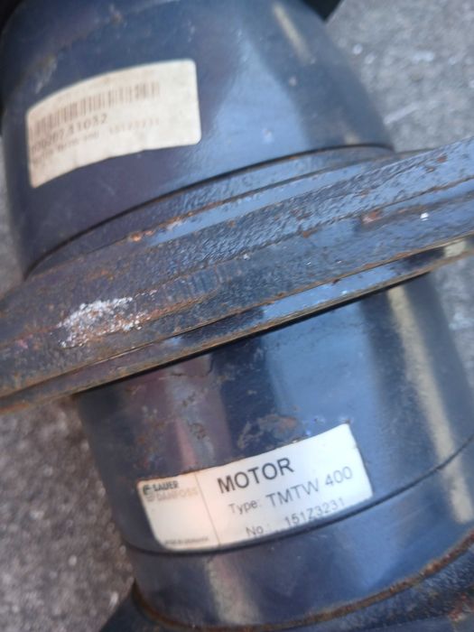 2 Motores TMTW 400 e cabeça de corte
