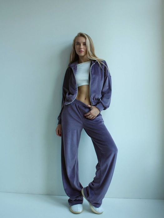 Велюровий костюм жіночий штани і кофта женский костюм штаны и кофта