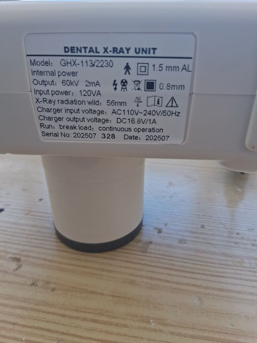 Raio-x portatil novo com Rvg