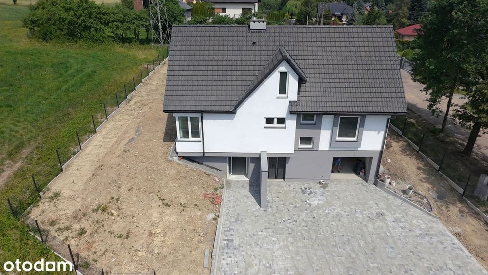 Nowy dom w Kozach 211m2