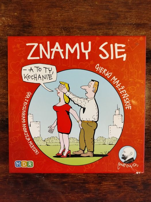 Gra planszowa Znamy się, gra towarzyska, MDR