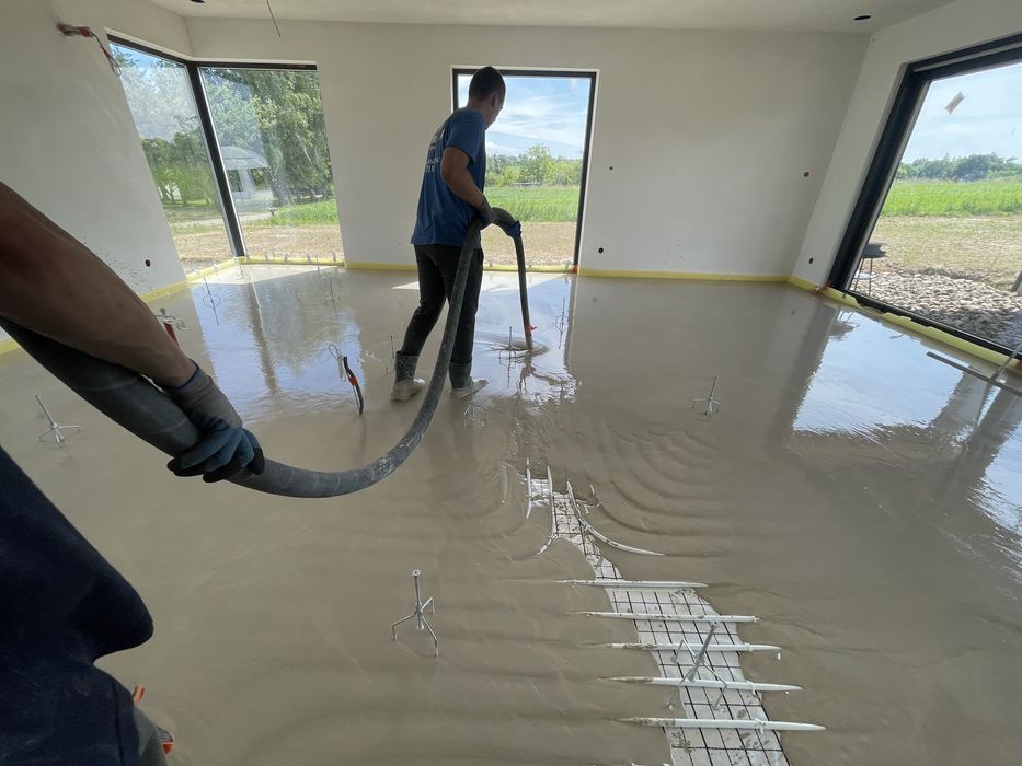 Wylewki Anhydrytowe/Cementowe/Styrobeton/Pianobeton