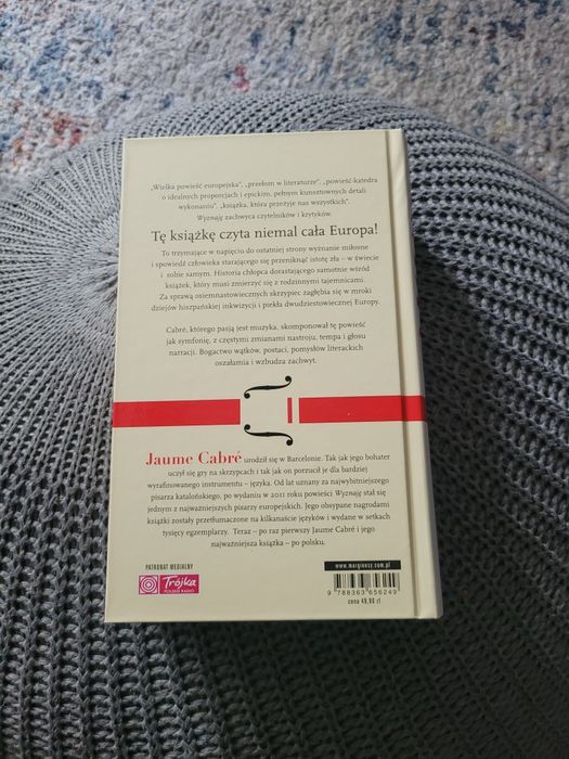Książka z autografem, Jaume Cabre,  Wyznaję