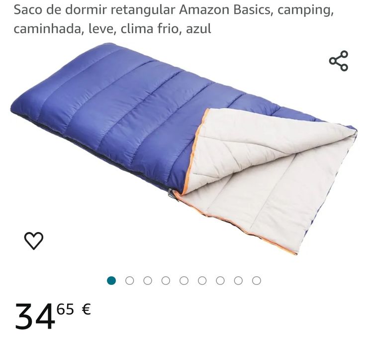 Saco cama amazon basics