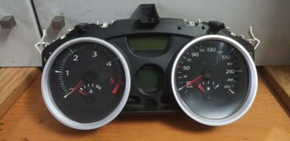 Renault Megane II, Display do radio, display da regulação da soufagem