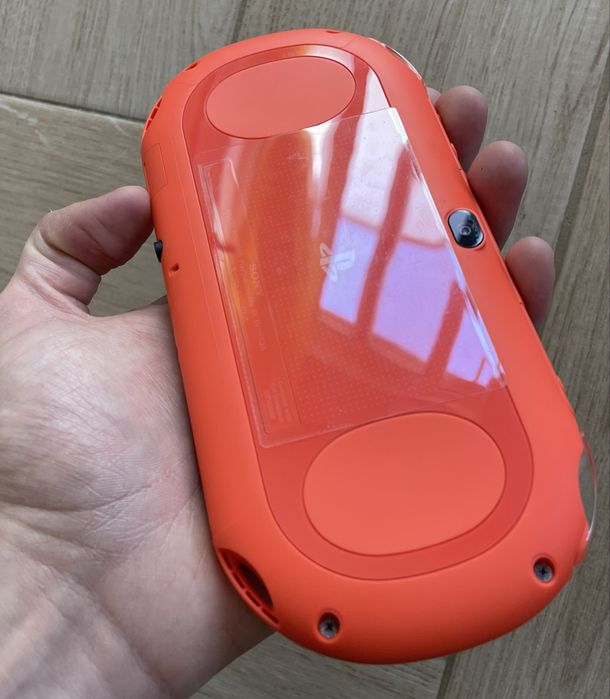 PS VITA Slim Orange Neon (Muito Rara) + 15 Jogos + (Extras de Oferta)