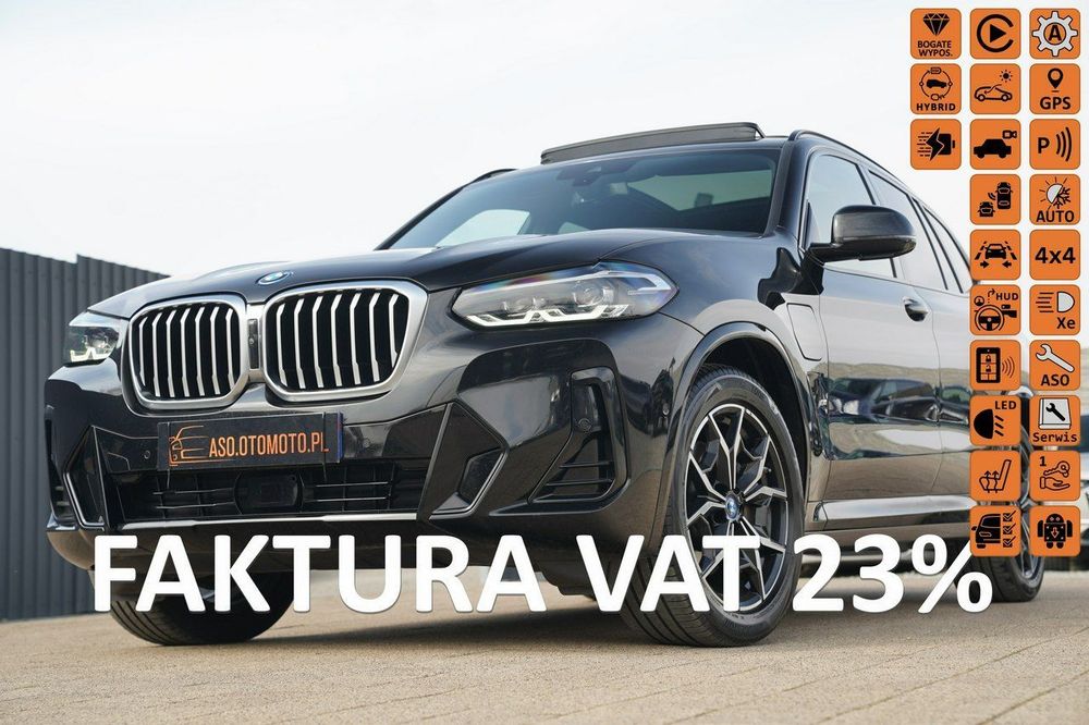 BMW X3 M SPORT head UP nawi EL.KLAPA grzane fotele PANORAMA skora FUL LED max