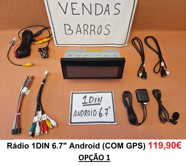 (NOVO) Rádio 1DIN • Opel FRONTERA • A / B • Android (2DIN) GPS