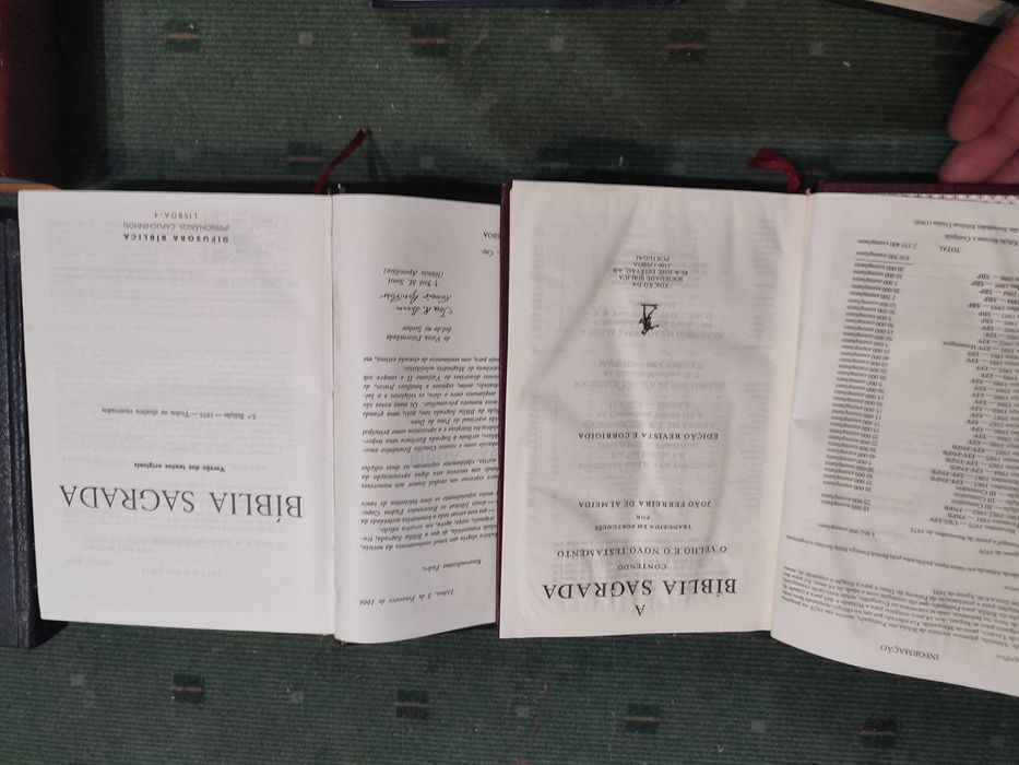 Lote 7 Biblias Diferentes Edições
