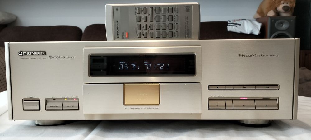 Odtwarzacz CD Pioneer PD-T07HS limited pilot