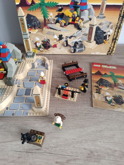 Lego 5978 Sphinx Secret Surpise Sekret Sfinksa Pudełko Instrukcja USA