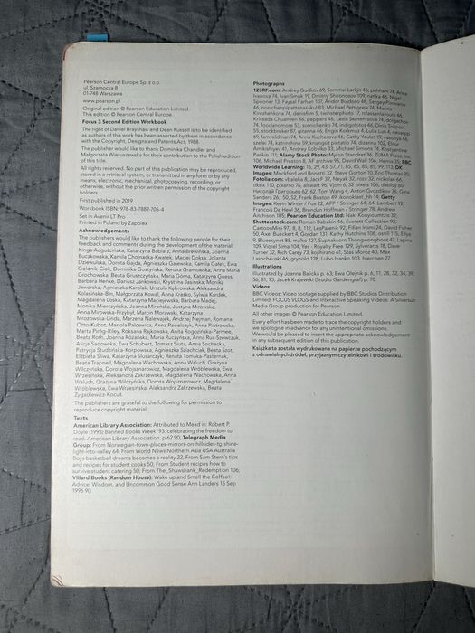 Focus 3 workbook