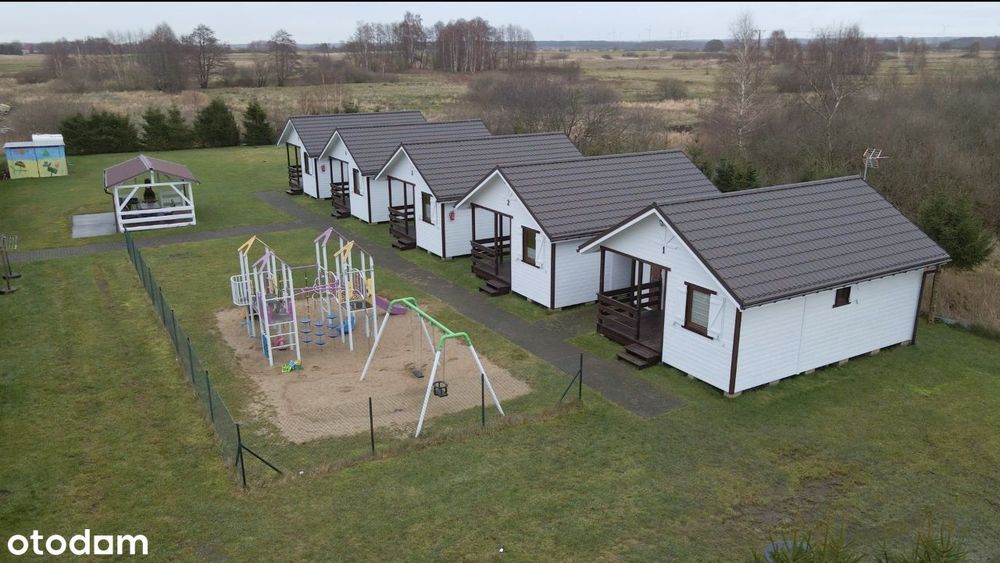 Działka nad morzem, w Bobolinie, wraz z 5 domkami - Widok 3