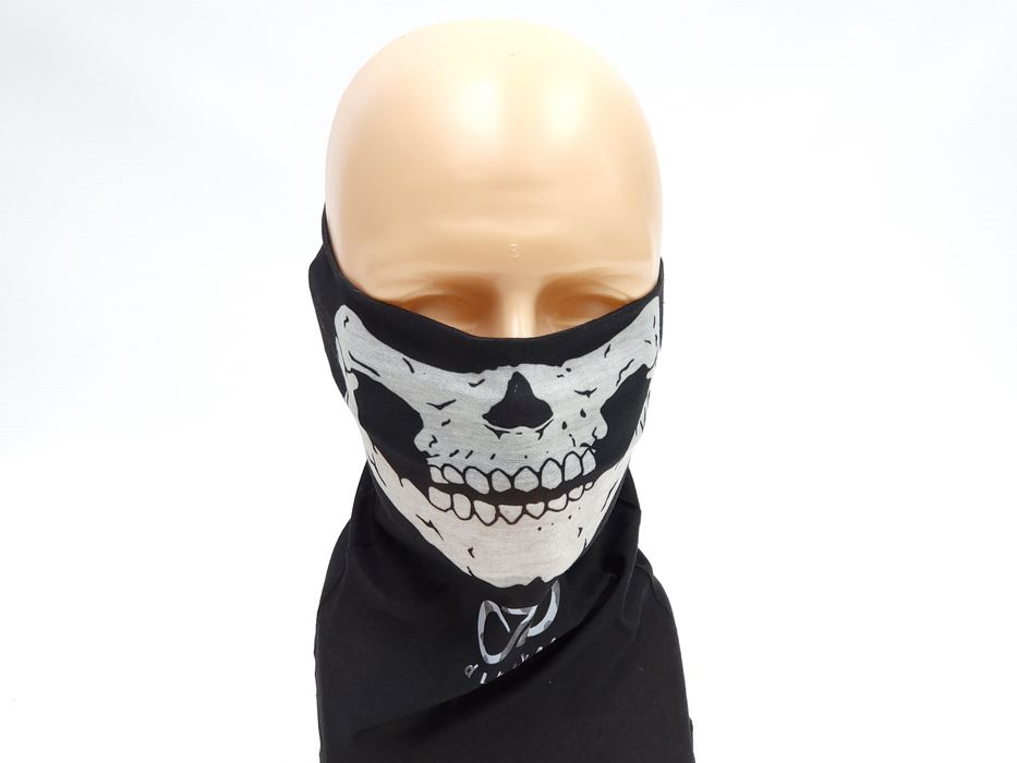 NOWY Komin czaszka na rower Oryginał DLBIKES na narty prezent