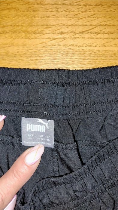 Spodenki Puma czarne 164 dziecięce
