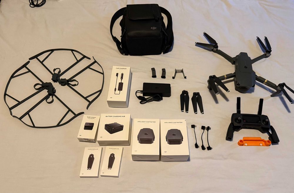 Drone DJI Mavic Pro – Kit Completo com 3 Baterias