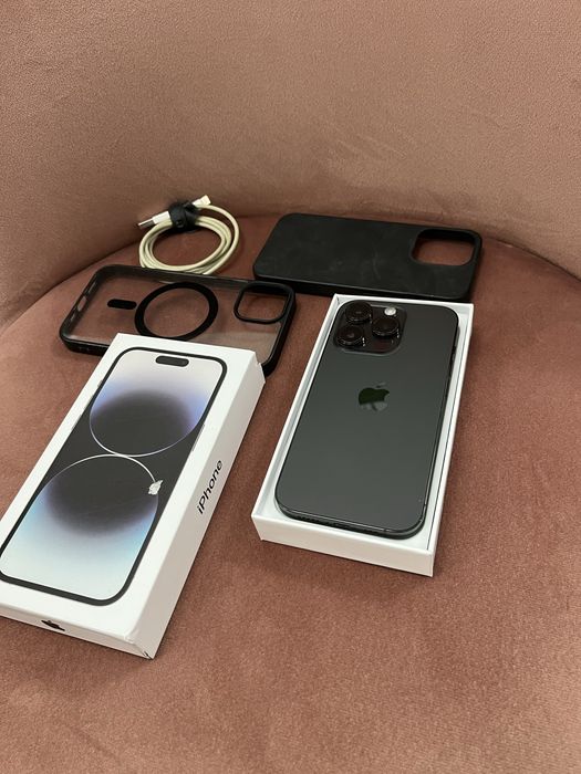 Okazja!! Iphone 14pro! Super stan! 128gb- Graphite