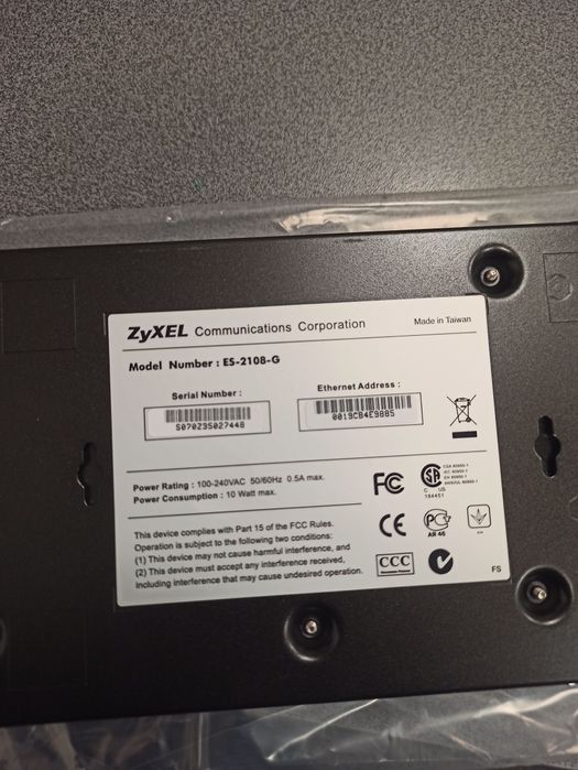 ZyXEL EC-2108G Комутатор рівня L2