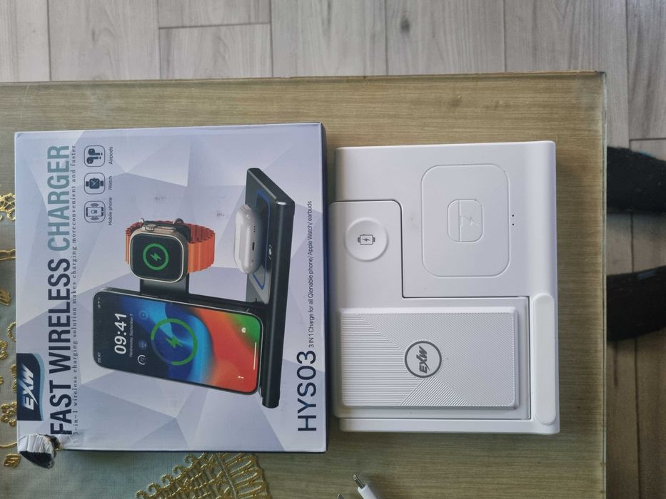 Stacja ładująca indukcyjna 3w1