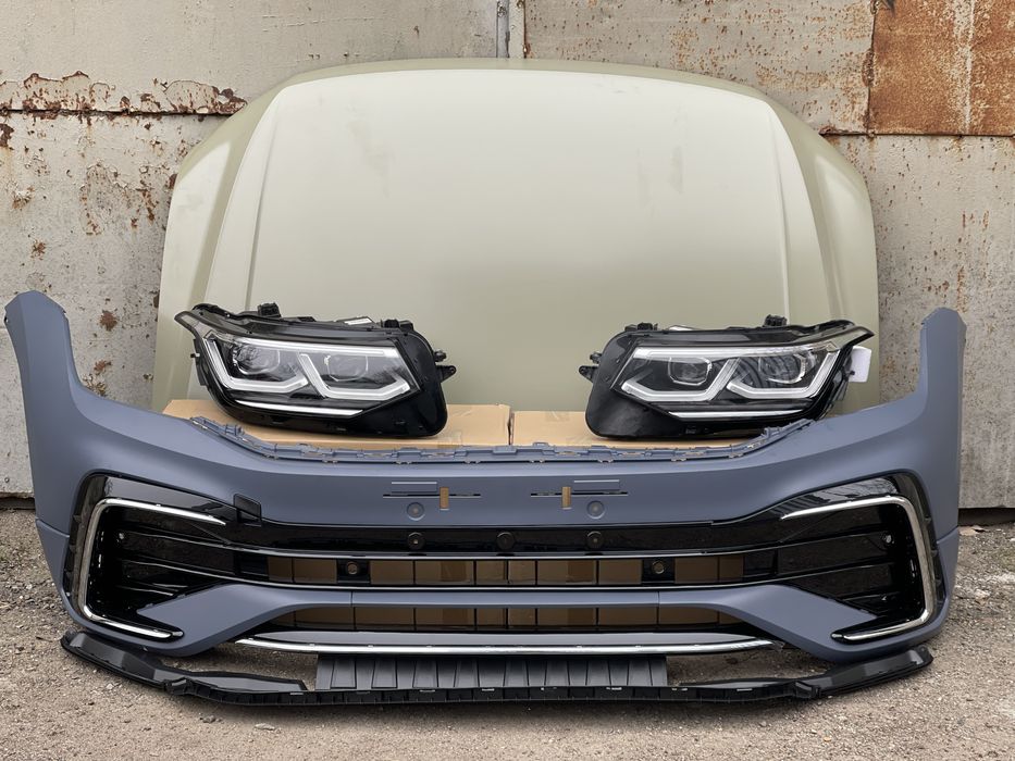 Бампер в сборе volkswagen tiguan r lain 2022-2025/бампер tiguan r lain