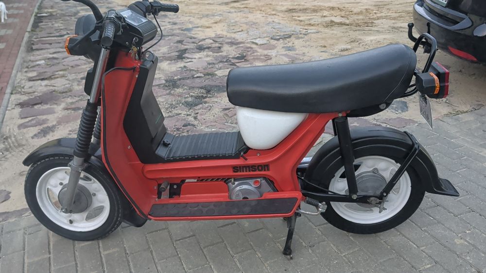 Simson Sr 50 skuter zarejestrowany