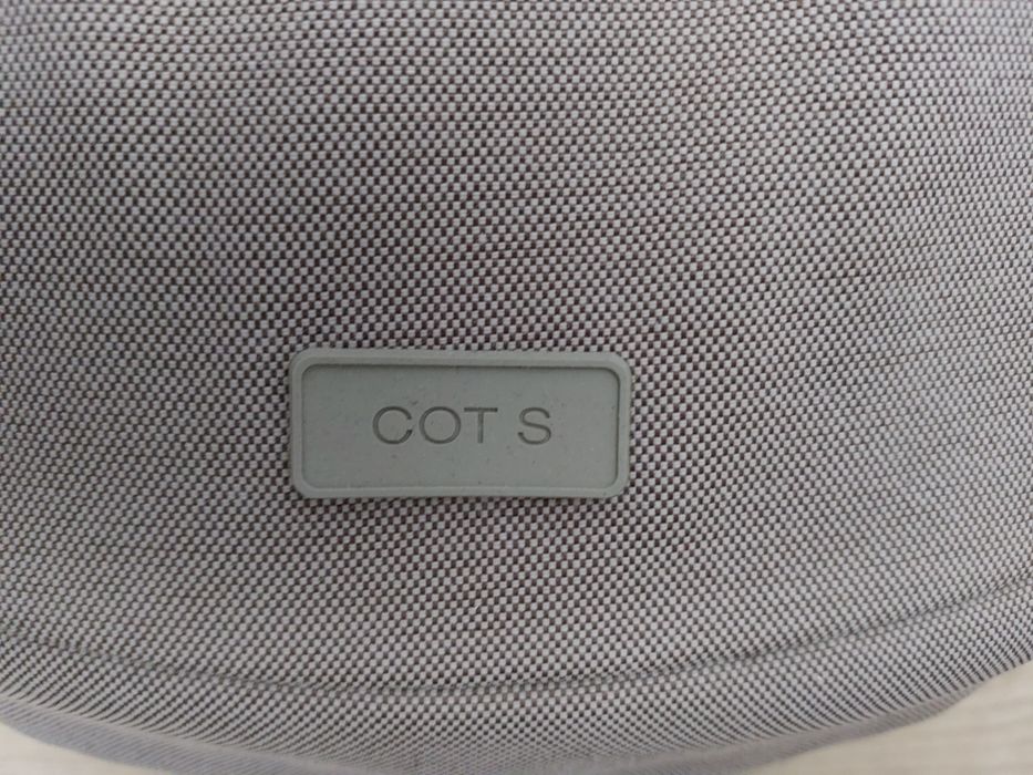 Gondola Cybes COT S Soho Grey+ folia przeciwdeszczowa