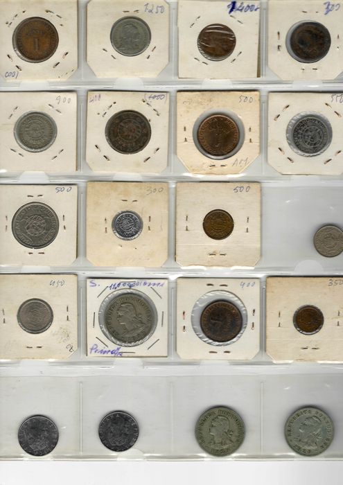 Lote 20 Moedas Antigas – Cabo Verde, São Tomé e Príncipe, Itália