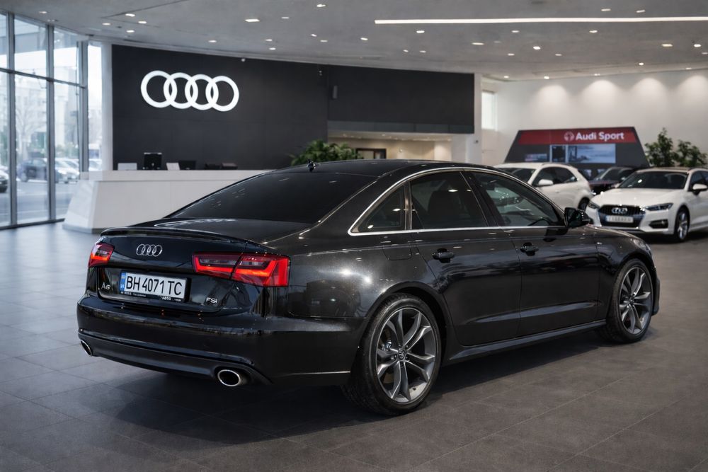 Audi A6 c7 S-line идеал ! официал,родная краска,без дтп!возможен обмен