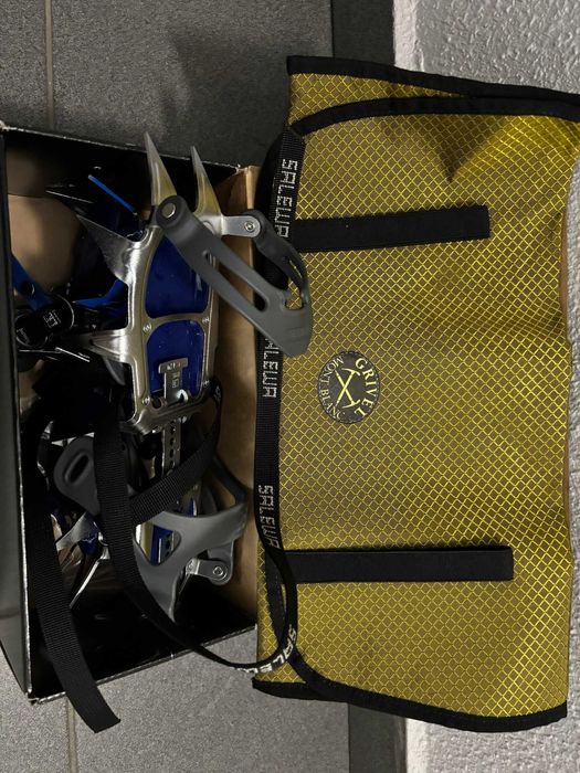 Raki koszykowe Salewa Crampons + Pokrowiec + Pudełko