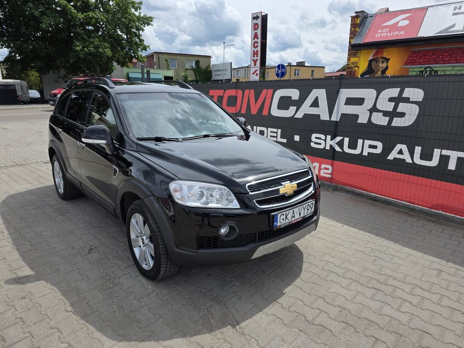 Chevrolet Captiva 2,0D 7 osób#4x4#Piękny#2kpl. kół#RATY#ZAMIANA