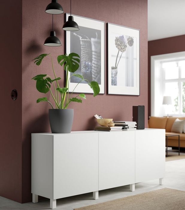 Aparador besta ikea 3 portas