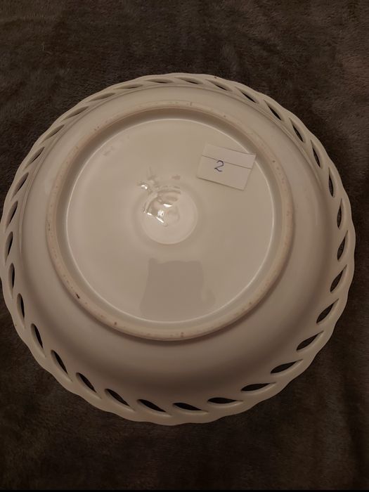 2:15 Блюдо. Винтаж.Ручная роспись. Германия/Рум ы ния.