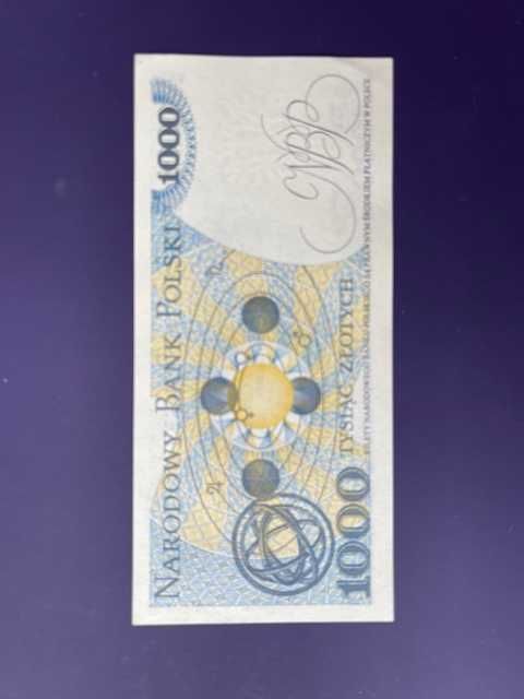 1000zł. Mikołaj Kopernik z 1982r. stan UNC