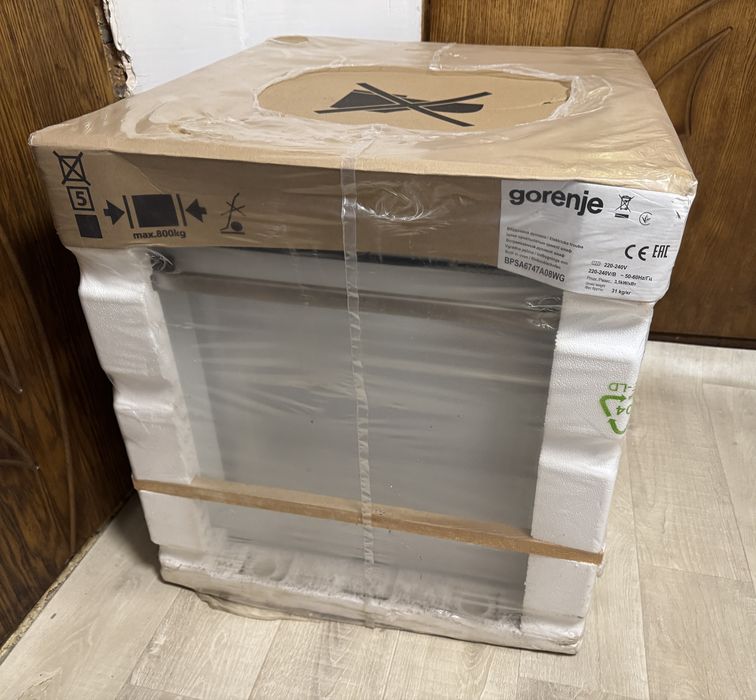 Духова шафа Gorenje BPSA6747A08WG, колір білий, духовка