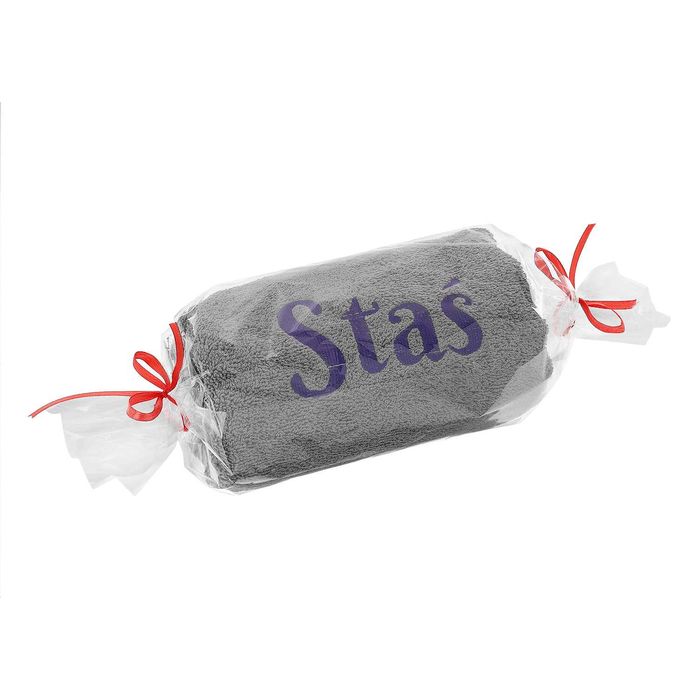 Ręcznik z Imieniem 100x50 Dla Elektryka Haft Prąd Imię 550gr