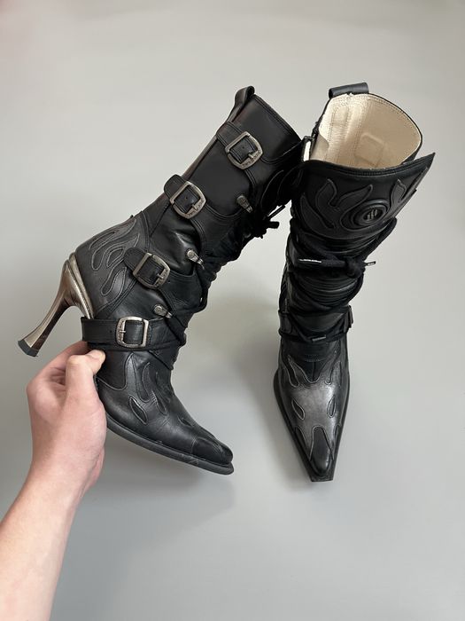 Сапоги New Rock Leather Buffalo 38(24cm)