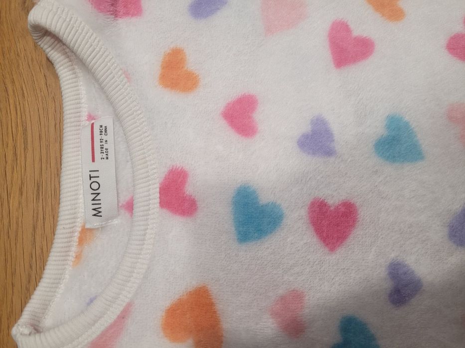 Zestaw komplet 2w1 dres bluza z długim rękawem + spodnie roz 92-98