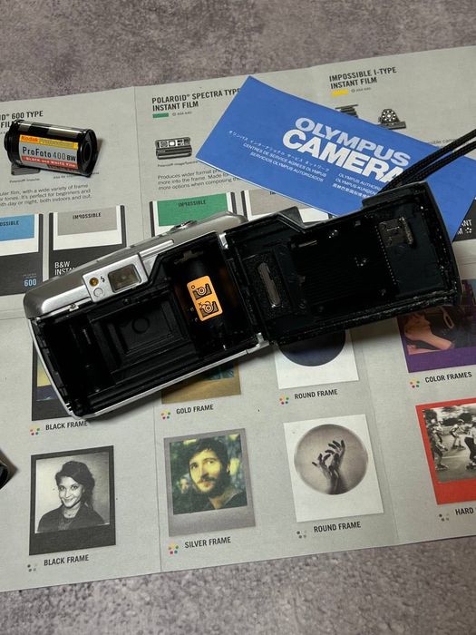 Olympus Trip Af 60 с чехлом