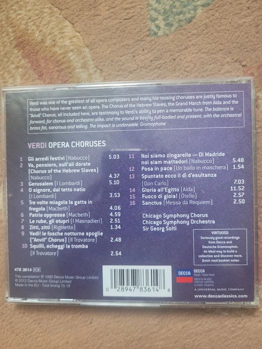 Verdi Opera Choruses