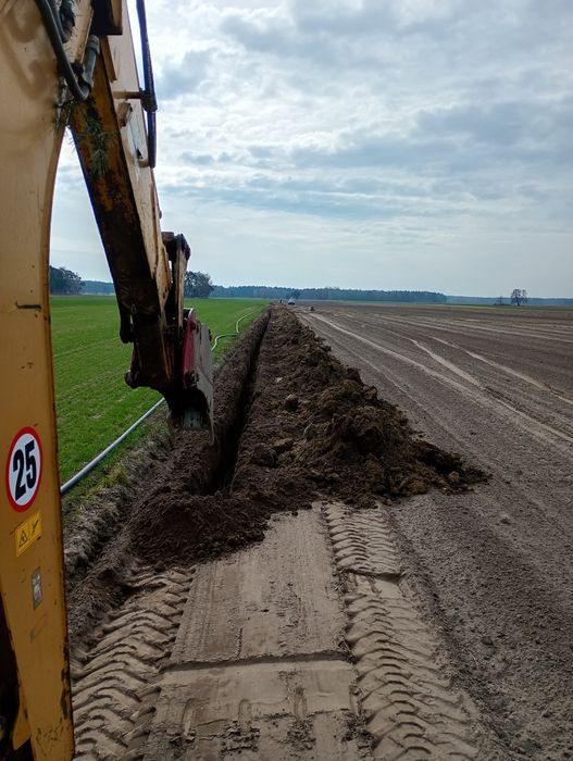 Usługi koparko ładowarką 170pln