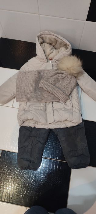 Куртка «Topomini» та напівкомбінезон "Zara" на дівчинку.