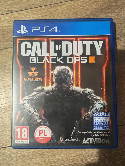 Cod call of duty Black ops III PS4 PlayStation 4 Polska wersja Gwarancja