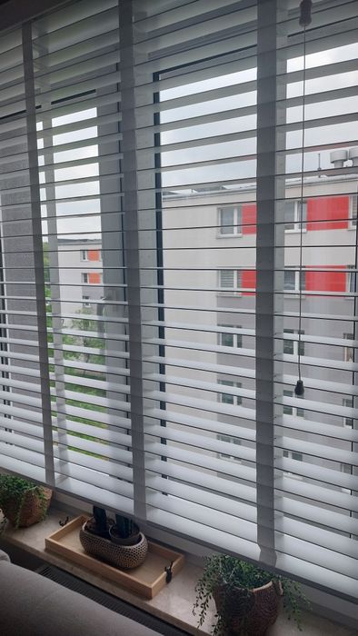 Żaluzje pcv imitacja drewna