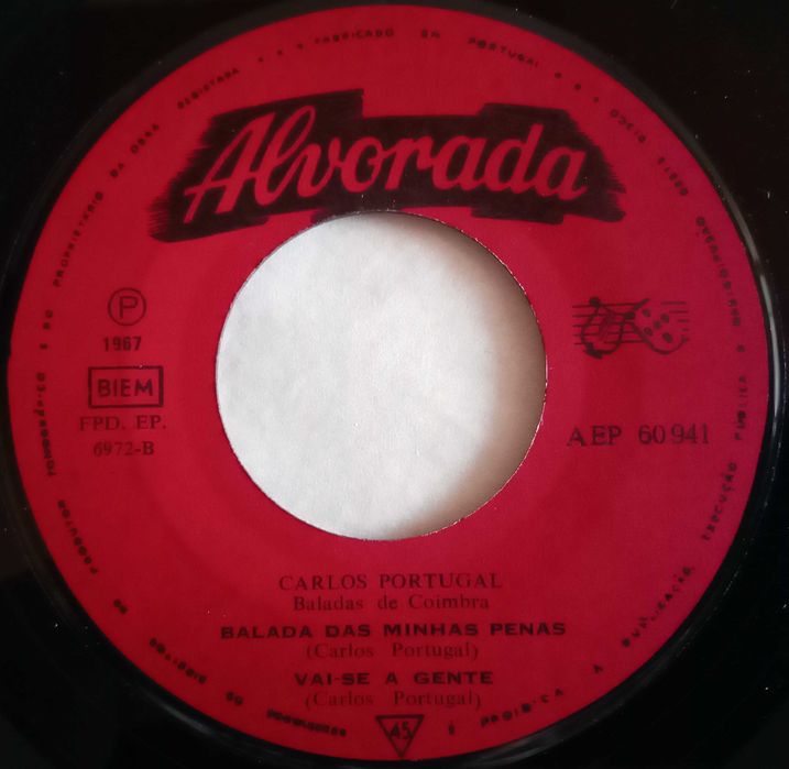 Carlos Portugal - - - - - As Baladas de Carlos Portugal - - - - - EP