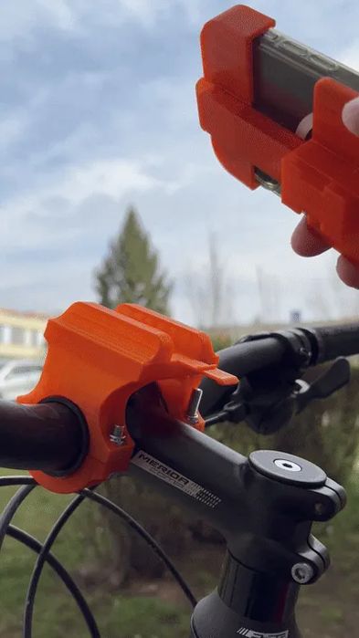 Suporte Telefone Bicicleta Destacável