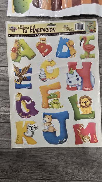 Autocolantes e stickers de decoração para criança