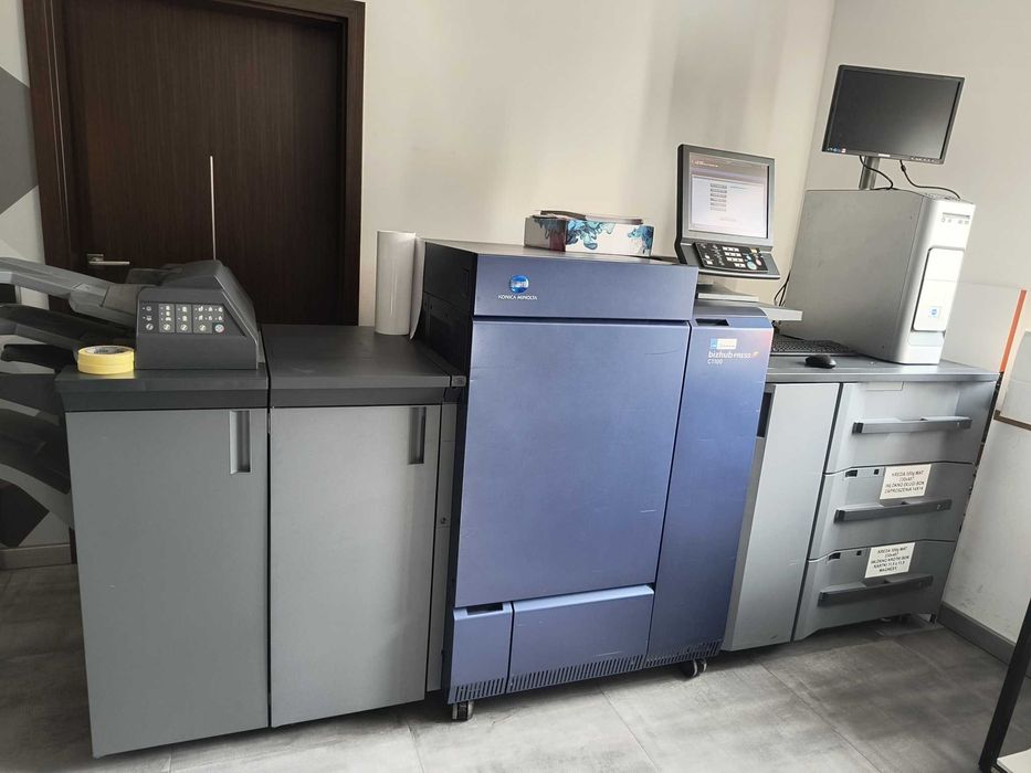 Konica Minolta bizhubpress C1100 mały przebieg