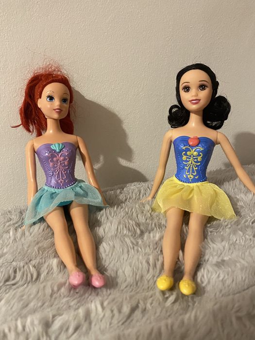 Lalki Księżniczki Disney Syrenka Ariel i Śnieżka
