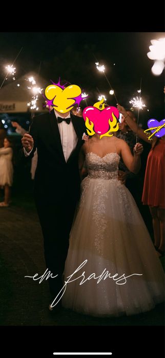 Przepiękna Suknia ślubna ,