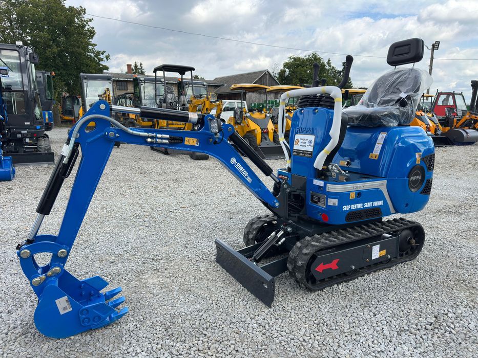 Nowa Minikoparka RIPPA R06 ECO 750kg. OFICJALNY DEALER MASZYN Transport Gratis Leasing Meyer Yato Zoomlion DOSTĘPNE RÓŻNE MODELE Okazja !!!